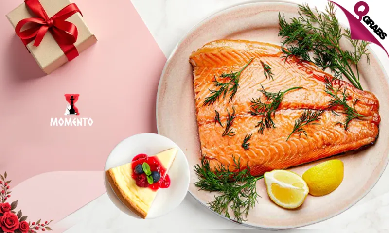 Feast on Love Dinner Set Menu for TWO at Momento Lounge!